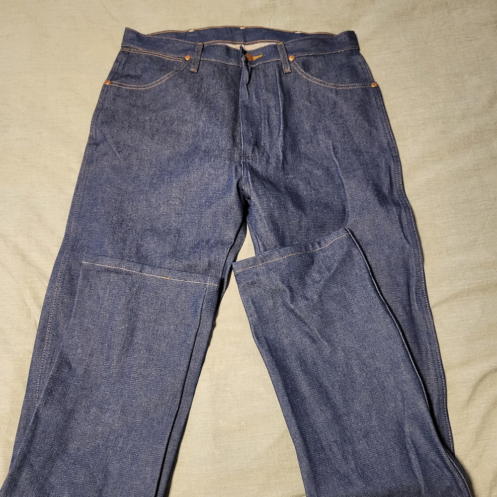 Wrangler Men's Straight Jeans - Dark Blue